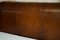 Brown Leather Emperor Size Bed from Ralph Lauren and Bonaparte 5