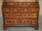 Georgian Oyster Venner Bureau Bookcase Chest of Drawers, 1780s 6