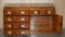 Vintage Burr Yew Military Campaign Sideboard 17