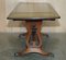Large Vintage Bevan Funnell Extending Green Leather Coffee Cocktail Table 18