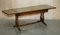 Large Vintage Bevan Funnell Extending Green Leather Coffee Cocktail Table, Image 15