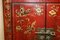 Vintage Chinese Hand Painted Lacquered Cabinet, 1920s, Image 11