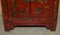 Vintage Chinese Hand Painted Lacquered Cabinet, 1920s, Image 5