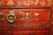 Vintage Chinese Hand Painted Lacquered Cabinet, 1920s, Image 10