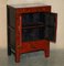 Lar ge Oriental Chinese Hand Painted Lacquered Cabinet by Charles & Ray Eames, 1920s 18