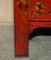 Lar ge Oriental Chinese Hand Painted Lacquered Cabinet by Charles & Ray Eames, 1920s 8