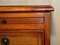 Vintage Burr Yew Wood Bedside Table with Drawers with Butlers Serving Tray, Image 7