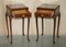 Victorian Cabriole Legged Single Drawer Tables by Charles & Ray Eames, Set of 2 15