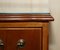 Bow Fronted Burr Yew Wood Chest of Drawers, Set of 2 9