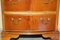 Bow Fronted Burr Yew Wood Chest of Drawers, Set of 2 6