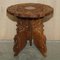 Burmese Octagonal Carved Side Table from Liberty 16