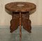 Burmese Octagonal Carved Side Table from Liberty, Image 15