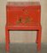 Japanned Oriental Side Table Chest on Stand Hand Painted and Lacquered by Charles & Ray Eames, 1920s, Image 2