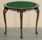 Hardwood Console Games Demi Lune Card Table, 1880s 18