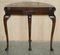 Hardwood Console Games Demi Lune Card Table, 1880s 12