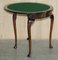 Hardwood Console Games Demi Lune Card Table, 1880s 17