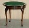 Hardwood Console Games Demi Lune Card Table, 1880s, Image 14