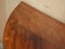 Consola victoriana Demi Lune con un cajón de madera maciza y nogal de Charles & Ray Eames, Imagen 10