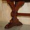 Gothic English Oak Victorian Dining Table, Image 5