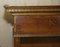 Sheraton Revival Satinwood, Burr Walnut & Yew Wood Library Bookcases, Set of 2 6