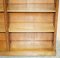 Sheraton Revival Satinwood, Burr Walnut & Yew Wood Library Bookcases, Set of 2, Image 14
