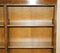 Sheraton Revival Satinwood, Burr Walnut & Yew Wood Library Bookcases, Set of 2 13