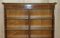 Sheraton Revival Satinwood, Burr Walnut & Yew Wood Library Bookcases, Set of 2 4