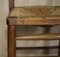 Dutch Ladder Back Oak Rush Seat Dining Chairs, 1860s, Set of 6 9