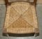 Dutch Ladder Back Oak Rush Seat Dining Chairs, 1860s, Set of 6 12