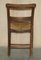 Dutch Ladder Back Oak Rush Seat Dining Chairs, 1860s, Set of 6 19