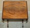 Tavolini allungabili in legno massello con rotelle Lion Paw, set di 2, Immagine 9