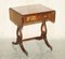 Tavolini allungabili in legno massello con rotelle Lion Paw, set di 2, Immagine 4