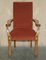 Satinwood & Walnut Carving Occasional Armchairs from Viscount David Linley, Set of 2 3