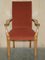 Satinwood & Walnut Carving Occasional Armchairs from Viscount David Linley, Set of 2 17