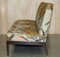 Norris Three Seater Sofa in Mulberry Flying Ducks Fabric from George Smith 18