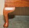 Small Antique Victorian Walnut Cabriole Legged Footstool, 1880 3