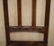 Antike Esszimmerstühle aus geschnitztem Nussholz im Neugotischen Stil von Charles & Ray Eames, 6 . Set 6