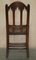 Antike Esszimmerstühle aus geschnitztem Nussholz im Neugotischen Stil von Charles & Ray Eames, 6 . Set 19