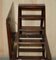 Antique George III Metamorphic Library Desk into Bookcase Ladder, 1820s 15
