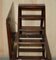 Antique George III Metamorphic Library Desk into Bookcase Ladder, 1820s, Image 15