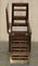 Antique George III Metamorphic Library Desk into Bookcase Ladder, 1820s, Image 14