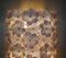 Große Italienische Blumen Wandlampen aus Muranoglas, 2 . Set 9