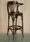 Bentwood Kitchen Bar Stools with Frames in the style of Thonet, Set of 4 3