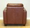 Brown Leather Chesterfield Style Armchair in the style of Knoll 9