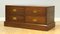 Military Campaign Style Brown Hardwood Chest 11