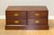 Military Campaign Style Brown Hardwood Chest 3