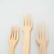 Rustic Traditional Hand-Carved Forks and Spoons, 1950s, Set of 5, Image 9