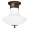 Stoby Oxide D30 Opal Glass Ceiling Lamp from Konsthantverk 7