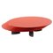Accordo Niedriger Tisch aus Rot Lackiertem Holz von Charlotte Perriand für Cassina 1