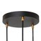 Stave 3 Black Celling Lamp in Brass by Johan Carpner for Konsthantverk 4